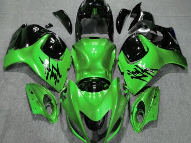 08-20 Glänzend Grün & Schwarz GSXR 1300 Verkleidung