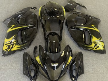 08-20 Glänzendes Schwarz & Gelb GSXR 1300 Verkleidung
