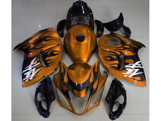 08-20 Orange Glänzend & Schwarz GSXR 1300 Verkleidung