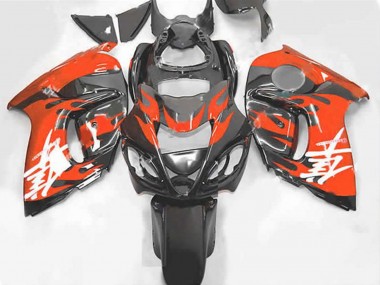 08-20 Orange & Grau GSXR 1300 Verkleidung