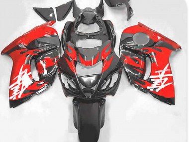 08-20 Rot & Grau GSXR 1300 Verkleidung