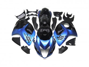 08-20 Tiefes Blau Mit Schwarz Benutzerdefiniert GSXR 1300 Verkleidung
