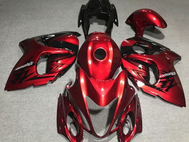 08-20 Tiefrot GSXR 1300 Verkleidung