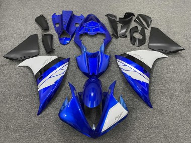 09-11 Weiß & Blau Glänzend R1 Verkleidung