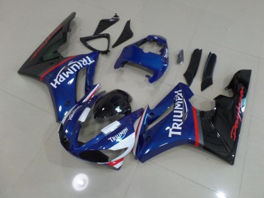 09-12 Blau & Weiß Daytona 675 Verkleidung