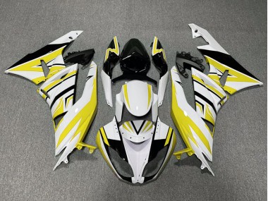 09-12 Gelb-Weiß-Schwarz-Zack ZX6R Verkleidung