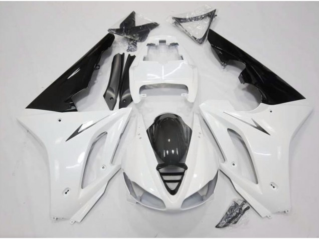 09-12 Glänzend Weiß Daytona 675 Verkleidung