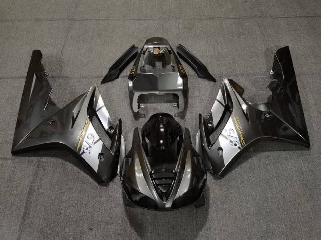 09-12 Glänzend Grau Daytona 675 Verkleidung