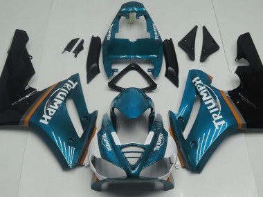 09-12 Glänzend Hellblau Daytona 675 Verkleidung