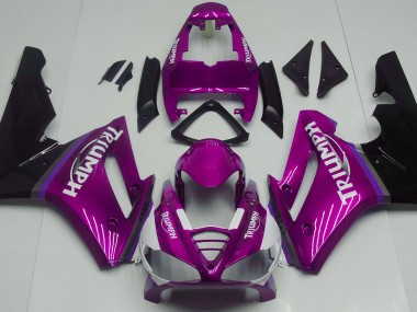 09-12 Glänzend Pink Daytona 675 Verkleidung
