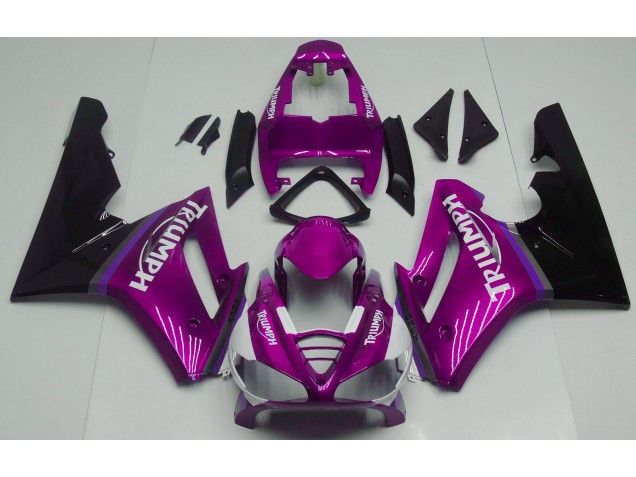 09-12 Glänzend Pink Daytona 675 Verkleidung