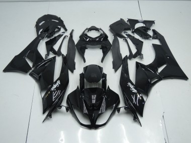 09-12 Glänzendes Schwarz ZX6R Verkleidung