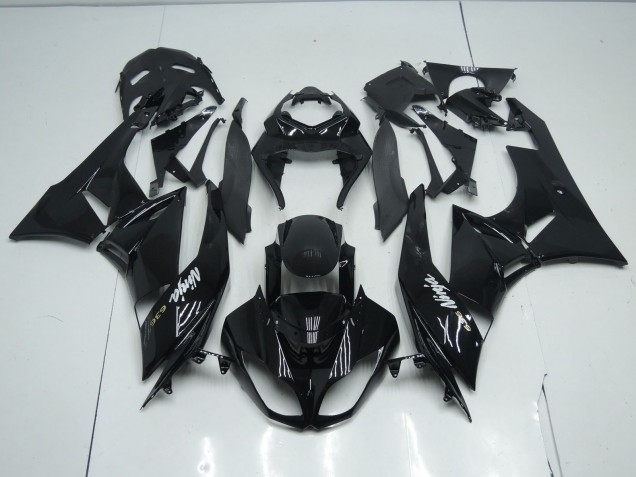 09-12 Glänzendes Schwarz ZX6R Verkleidung