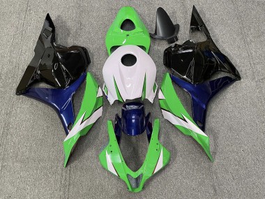 09-12 Grün & Weiß CBR600RR Verkleidung