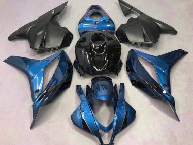 09-12 Hellblau Mit Schwarz CBR600RR Verkleidung