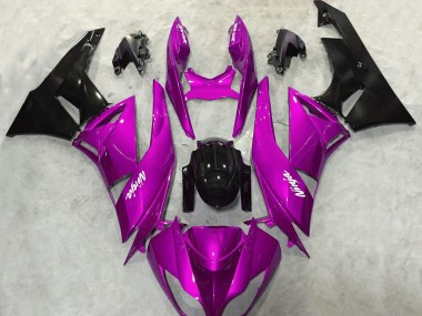 09-12 Kräftiges Pink Glänzend ZX6R Verkleidung