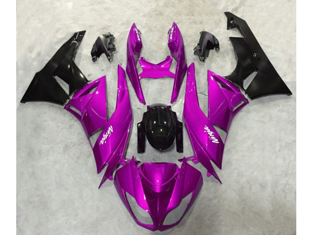 09-12 Kräftiges Pink Glänzend ZX6R Verkleidung