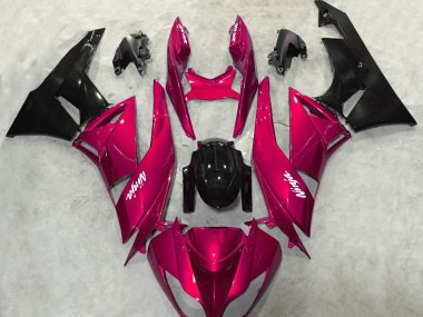 09-12 Kräftiges Rot Glänzend ZX6R Verkleidung