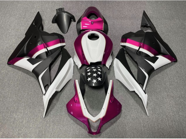 09-12 Matt Schwarzer & Rosa Stern CBR600RR Verkleidung