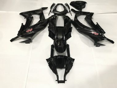 09-12 Metallicschwarz ZX6R Verkleidung