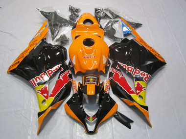 09-12 Orangerot Bull CBR600RR Verkleidung
