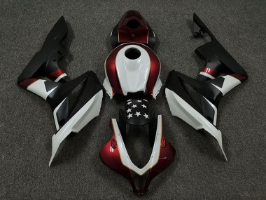 09-12 Rennrot & Schwarz CBR600RR Verkleidung