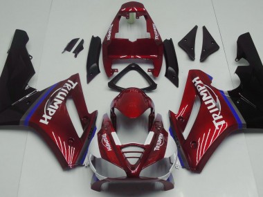 09-12 Rot Glänzend Daytona 675 Verkleidung