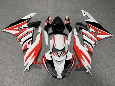 09-12 Rot-Weiß-Schwarz-Zack ZX6R Verkleidung