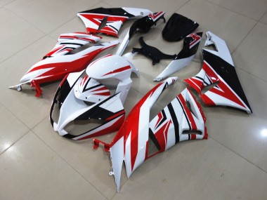 09-12 Rot-Weiß-Zag ZX6R Verkleidung