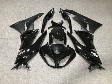09-12 Schwarz Glänzend ZX6R Verkleidung