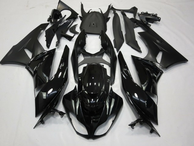 09-12 Schwarz-Matt Glänzend ZX6R Verkleidung