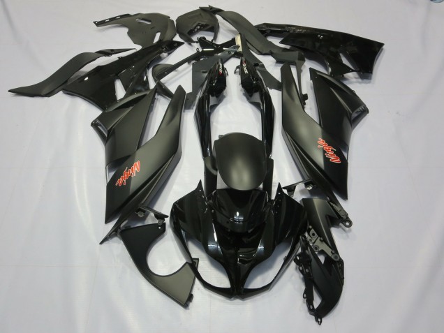 09-12 Schwarz ZX6R Verkleidung