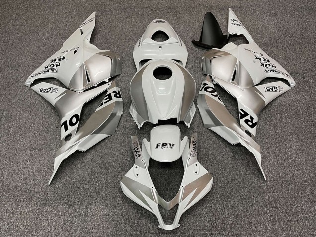 09-12 Silber Repsol CBR600RR Verkleidung