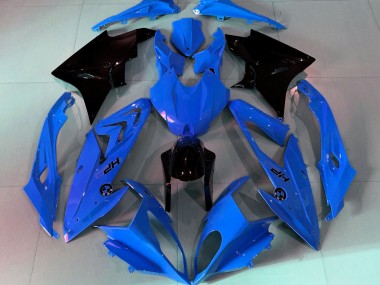 09-14 Alien Blau & Weiß S1000RR Verkleidung