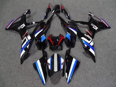 09-14 Alien Blau & Weiß S1000RR Verkleidung