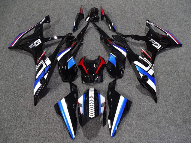 09-14 Alien Blau & Weiß S1000RR Verkleidung