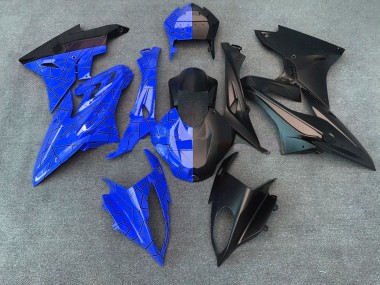 09-14 Alien Blau & Weiß S1000RR Verkleidung
