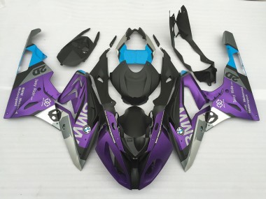 09-14 Alien Blau & Weiß S1000RR Verkleidung