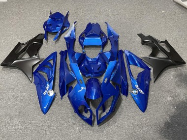 09-14 Alien Blau & Weiß S1000RR Verkleidung