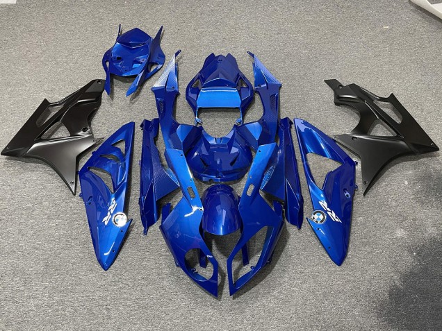 09-14 Alien Blau & Weiß S1000RR Verkleidung