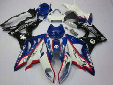 09-14 Alien Blau & Weiß S1000RR Verkleidung