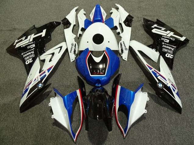 09-14 Alien Blau & Weiß S1000RR Verkleidung