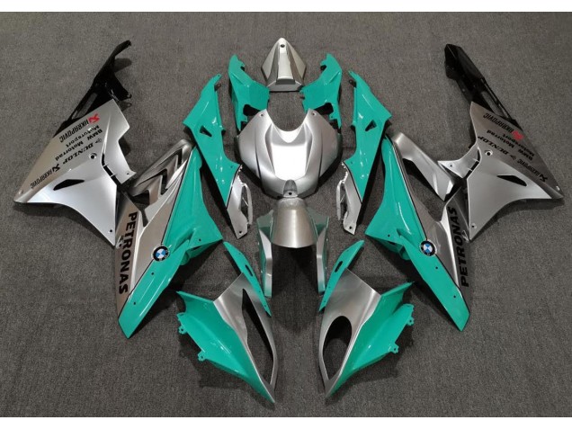 09-14 Alien Blau & Weiß S1000RR Verkleidung