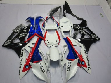 09-14 Alien Blau & Weiß S1000RR Verkleidung