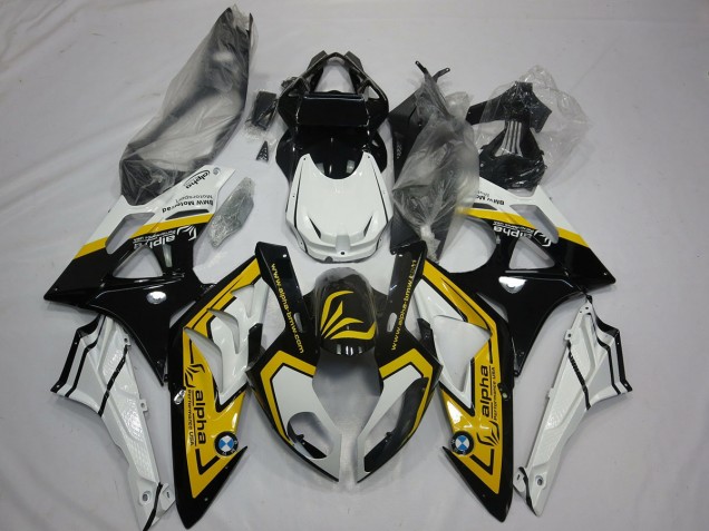 09-14 Alien Blau & Weiß S1000RR Verkleidung
