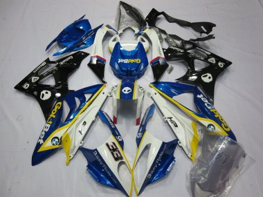 09-14 Alien Blau & Weiß S1000RR Verkleidung