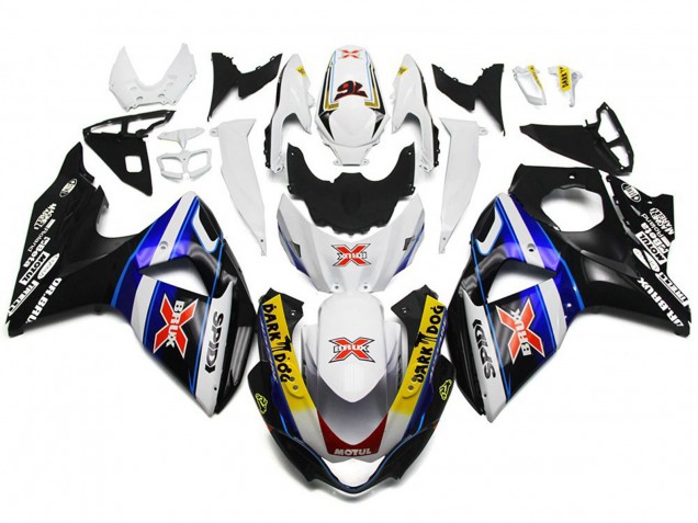 09-16 Benutzerdefinierter Spidi Dark Dog GSXR 1000 Verkleidung