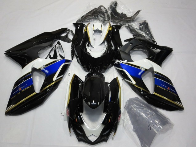 09-16 Blau & Gold GSXR 1000 Verkleidung