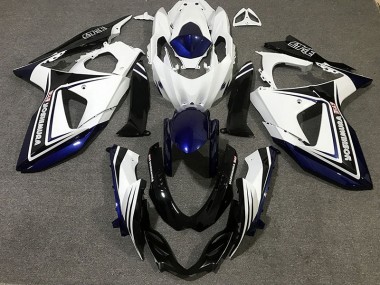 09-16 Blau Schwarz & Weiß GSXR 1000 Verkleidung