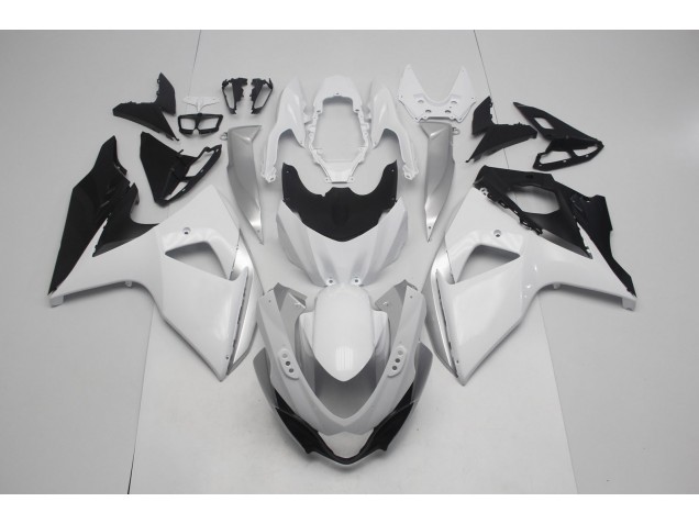 09-16 Glänzend Weiß & Silber GSXR 1000 Verkleidung